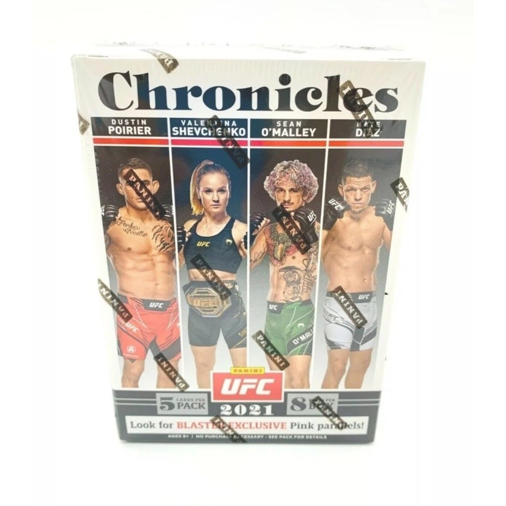 Panini 2021 Chronicles UFC Trading Cards Blaster Box Brand New Factory Sealed